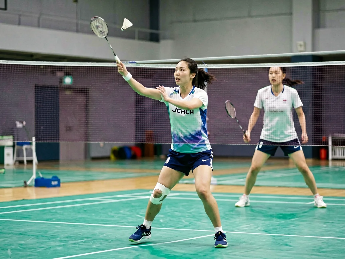 贾一凡伤愈回归搭档陈清晨国羽女双剑指世锦赛冠军